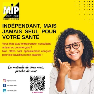 Indépendant, consultant, commerçant ou artisan ? Vous avancez chaque jour avec courage et ambition. 💪
Mais qui veille sur votre santé ?

Avec la MIP Mutuelle, des solutions ont été pensées spécialement pour les travailleurs non-salariés ! 😄

Avec nous, vous profitez :
✔️ D’une mutuelle locale et accessible
✔️ De garanties adaptées à votre activité
✔️ D’un accompagnement humain et proche de vous

Parce qu’entreprendre, c’est aussi prendre soin de soi. 💛

#MIPMutuelle #SanteIndependants #AutoEntrepreneur #Consultant #Artisan #Commercant #TravailleurNonSalarie #MutuelleSante #Guadeloupe #Martinique #Saintmartin #Prevoyance